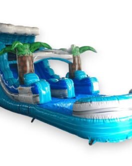 15′ Bahama Wave Single Lane Water Slide For Sale