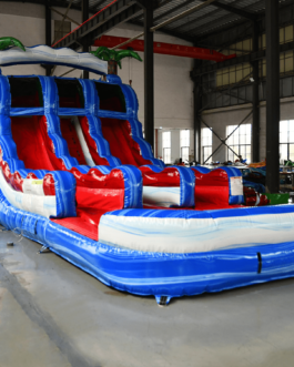 15′ Baja Splash Center Climb Water Slide For Sale