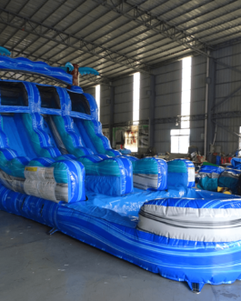 15′ Cayman Crush Center Climb Water Slide For Sale