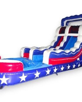 15′ Freedom Fury Single Lane Water Slide For Sale- BounceWave Inflatable Sales