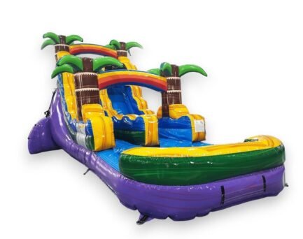 15' Goombay Splash Single Lane Water Slide For Sale