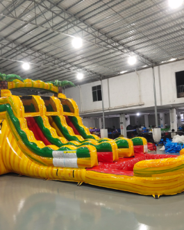 15′ Rasta Splash Center Climb Water Slide For Sale