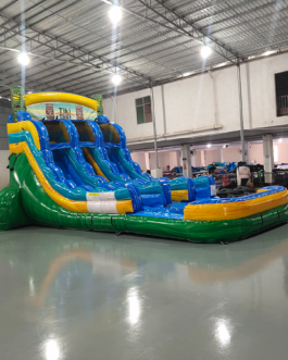 15′ Tiki Shot Center Climb Water Slide For Sale