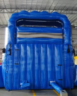 Blue Lagoon Hybrid Water Slide For Sale