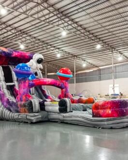 Space Surfer Hybrid Water Slide