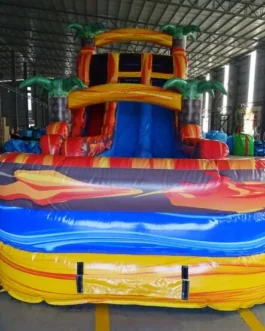 Fiesta Fire Hybrid Water Slide For Sale