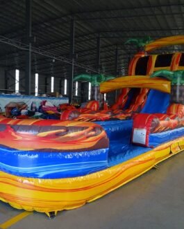 Fiesta Fire Hybrid Water Slide For Sale