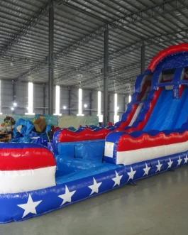 Freedom Fury Hybrid Water Slide For Sale – BounceWave Inflatable Sales