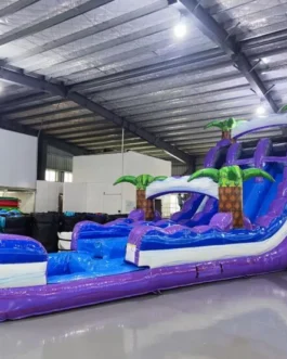 Purple Thunder Hybrid Water Slide For Sale