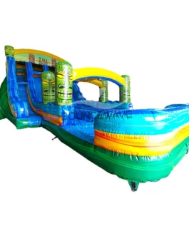 Tiki Shot Triple Lane Hybrid Water Slide