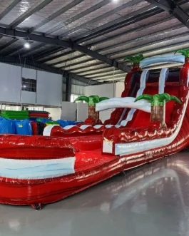 Crimson Bay Hybrid Water Slide For Sale and Event Fun