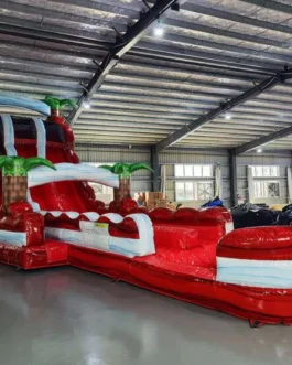 Crimson Bay Hybrid Water Slide For Sale and Event Fun