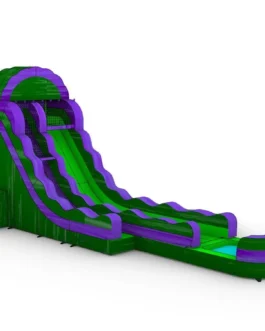 Green Smash Hybrid Water Slide For Sale