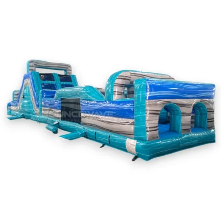 62ft Bahama 2-Piece Wet/Dry Obstacle Course For Sale