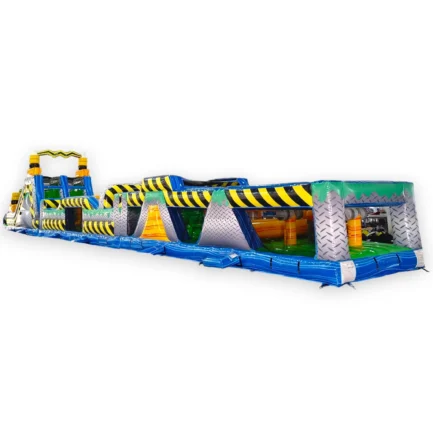 92ft Radioactive Run 3-Piece Wet/Dry Obstacle Course For Sale