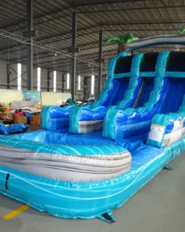 15′ Bahama Blast Center Climb Water Slide For Sale