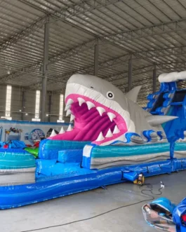 Cayman Shark Attack 2-Piece Hybrid Water Slide For Sale