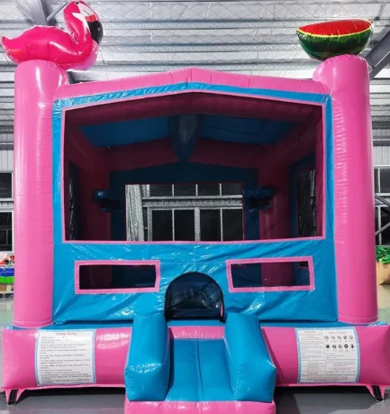 Flamingo Bounce House For Sale - Image 2