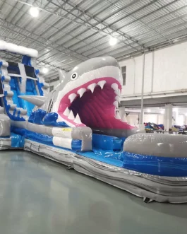 Jaws 2-Piece Hybrid Water Slide