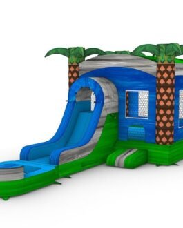 Exploring the Aqua Trop Front Slide Combo: Your Ultimate Backyard Water Attraction