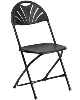 Benefits of Commercial Black Fanback Folding Chairs for Sale