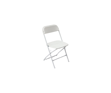 White Plastic Folding Chair For Sale