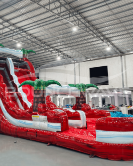 Crimson Bay Single Lane Water Slide For Sale