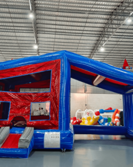 Euro Baja Canopy Bounce House | Inflatables for Parties