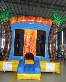 Fiesta Fire Bounce House for sale