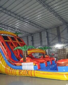 Fiesta Fire Center Climb Water Slide For Sale