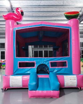 Bring Fun to Your Backyard with a Flamingo Bounce House