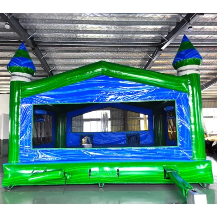 Jumbo Green Gush Bounce House - Image 6