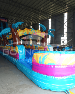 Island Flow Two-Piece Water Slide For Sale