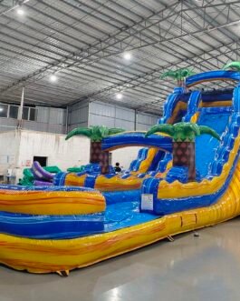 Lava Falls Water Slide For Sale – BounceWave Inflatable Sales