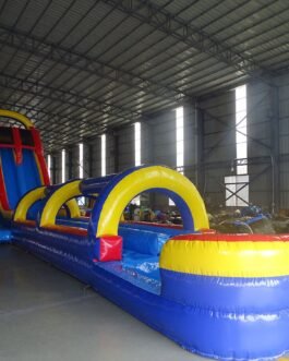 Multi Color Flat 2-Piece Water Slide For Sale