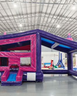 Purple Palace Inflatable Canopy Bounce House for Sale