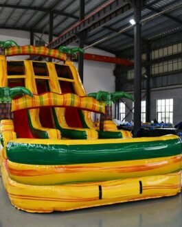 Rasta Splash Center Climb Water Slide For Sale