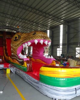 River Monster 2-Piece Hybrid Water Slide For Sale