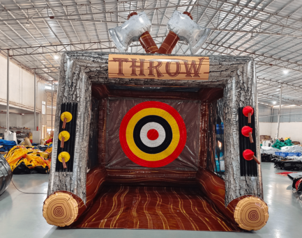 Axe Throw Inflatable Game for Sale