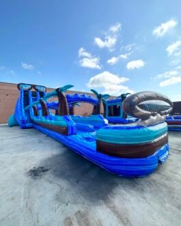 South Beach Large Two-Piece Water Slide For Sale