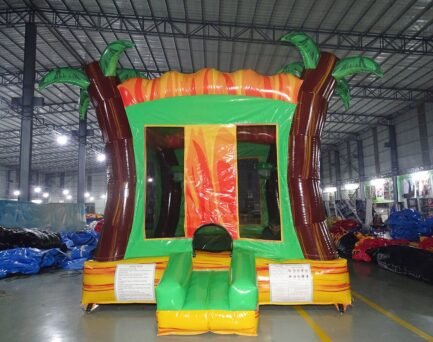 Tropical Inferno Bounce House for sale